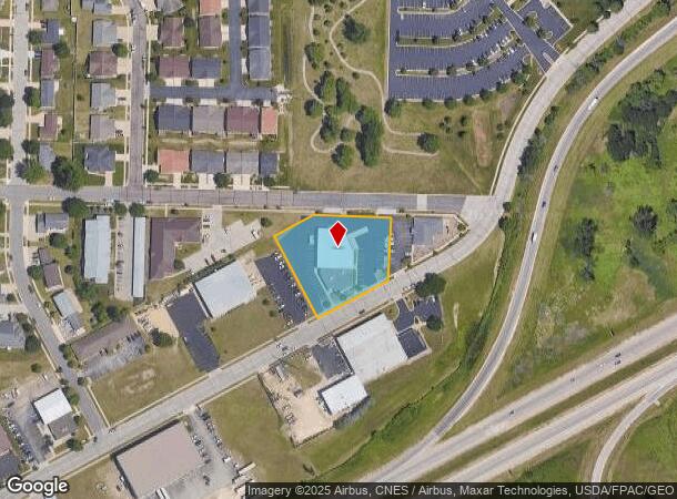  1447 Oak Forest Dr, Onalaska, WI Parcel Map