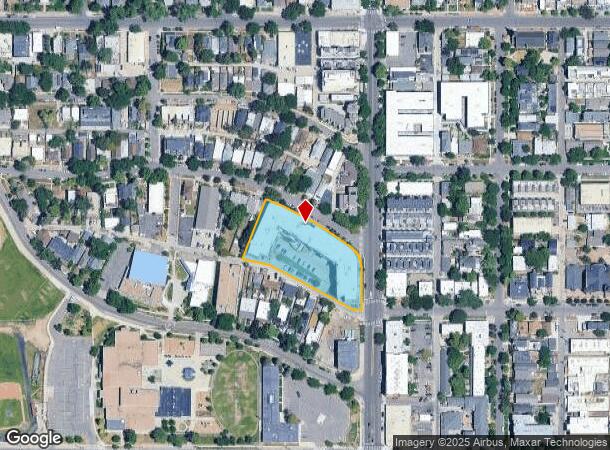  2424 W Caithness Pl, Denver, CO Parcel Map