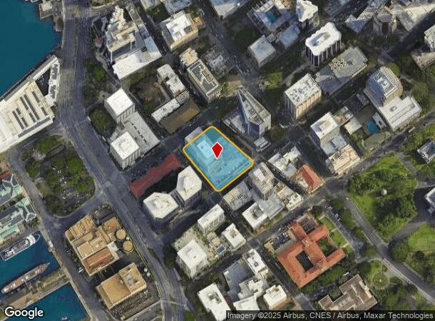 841 Bishop St, Honolulu, HI Parcel Map