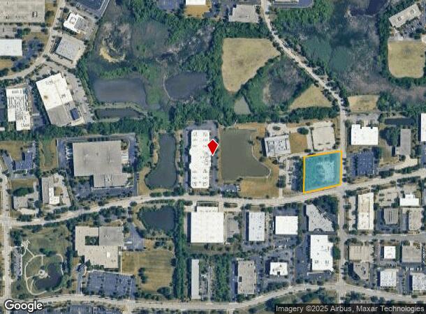  830 N Meacham Rd, Schaumburg, IL Parcel Map