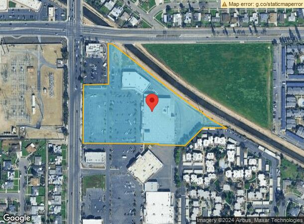  4140 N West Ave, Fresno, CA Parcel Map