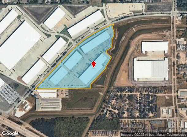 5615 W Fuqua St, Houston, TX Parcel Map