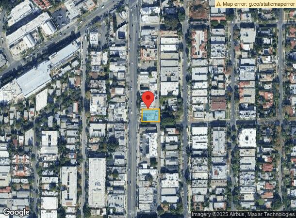  900 N La Cienega Blvd, West Hollywood, CA Parcel Map