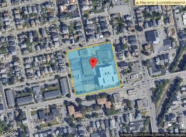  281 Mineral Spring Ave, Pawtucket, RI Parcel Map