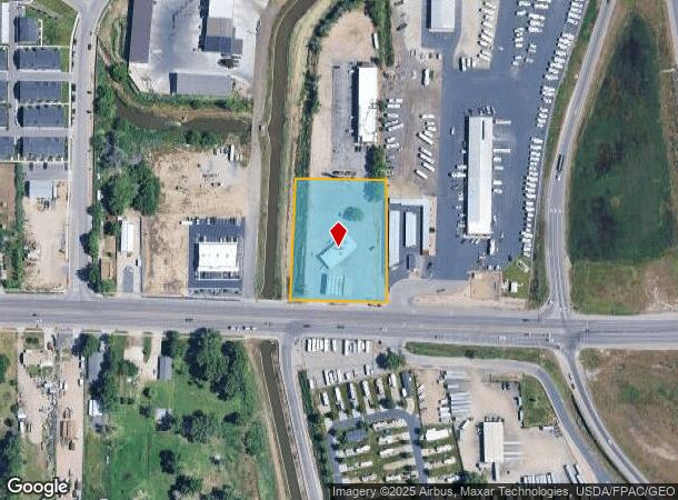  1514 W 2100 S, Ogden, UT Parcel Map