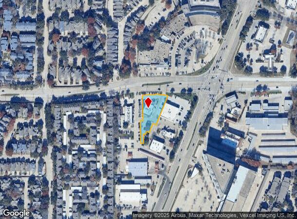  6150 Frankford Rd, Dallas, TX Parcel Map