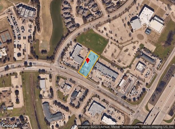  1624 W Hebron Pky, Carrollton, TX Parcel Map