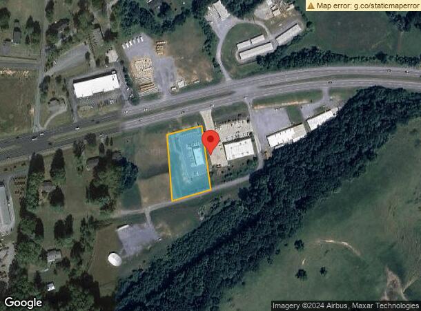  805 W Jackson Blvd, Jonesborough, TN Parcel Map