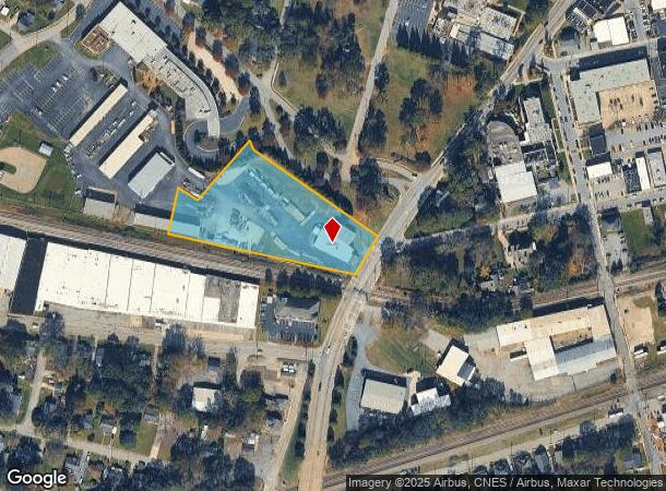  S Main St, Greer, SC Parcel Map