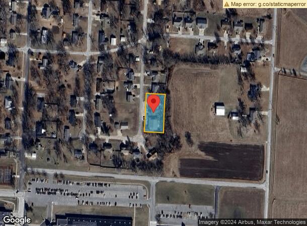  1611 S Vine St, Holden, MO Parcel Map