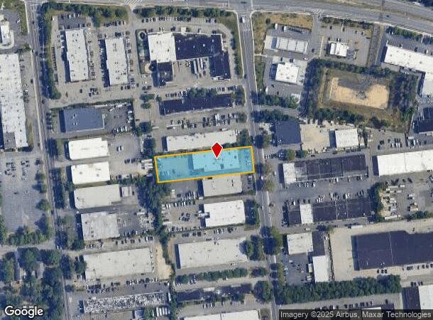  1610 Ocean Ave, Bohemia, NY Parcel Map