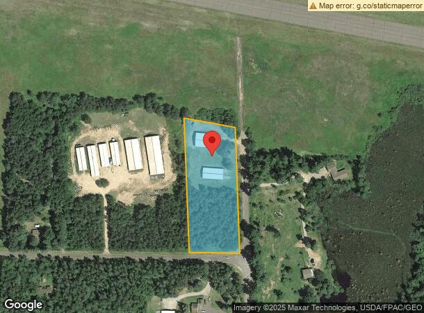  1493 S Farming Rd, Woodruff, WI Parcel Map