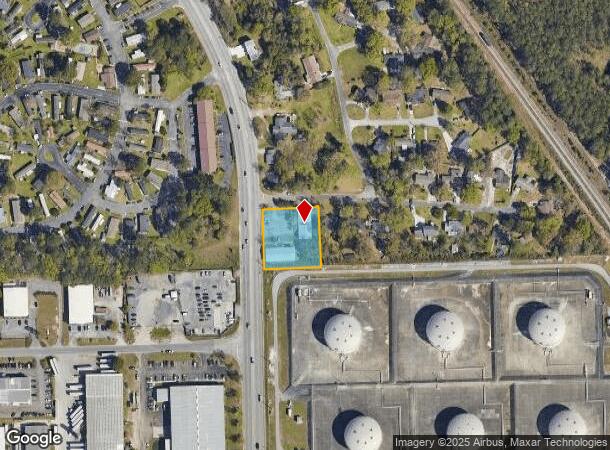 5864 N Rhett Ave, Hanahan, SC Parcel Map