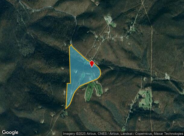  109 Skyline Dr, Farmington, PA Parcel Map