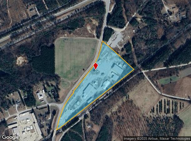 2960 Cox Rd, Blackstone, VA Parcel Map