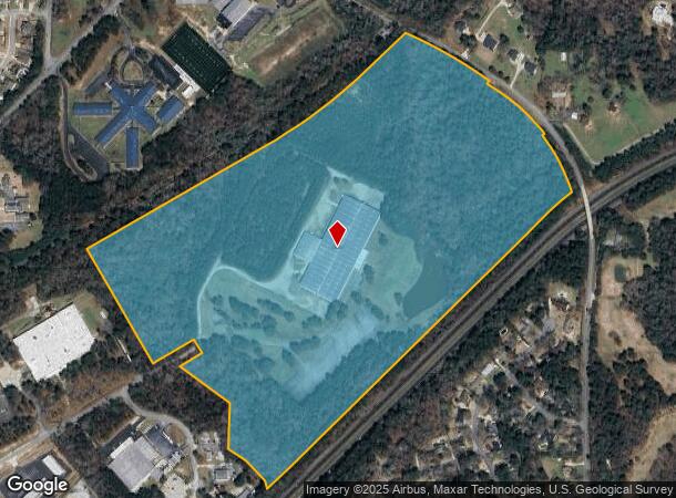  7100 Jamesson Rd, Midland, GA Parcel Map