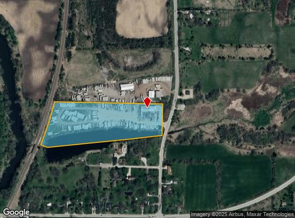  43410 N Kilbourne Rd, Russell, IL Parcel Map