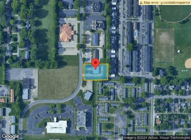  1222 Professional Blvd, Evansville, IN Parcel Map