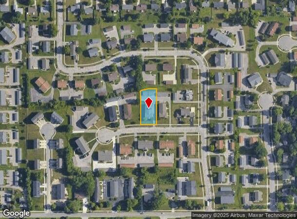  1051 Abbey Ct, Holland, MI Parcel Map