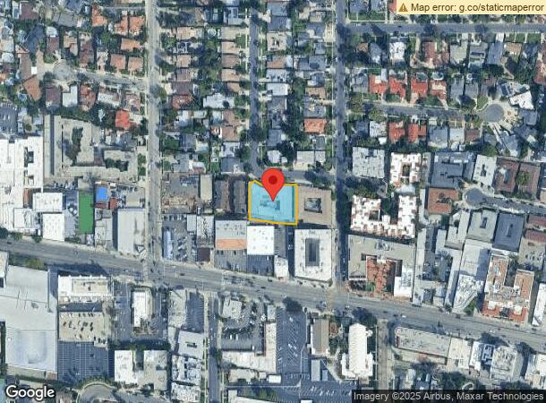  15540 Moorpark St, Encino, CA Parcel Map