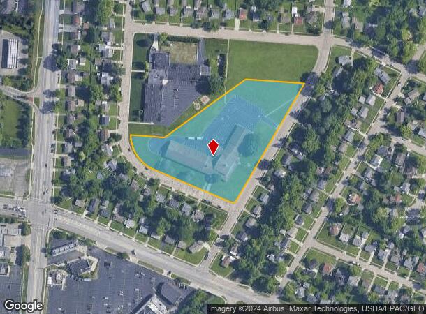  2901 Galewood St, Dayton, OH Parcel Map