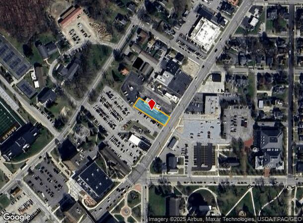  630 Claremont Ave, Ashland, OH Parcel Map