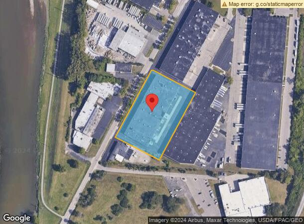  2594 E River Rd, Moraine, OH Parcel Map