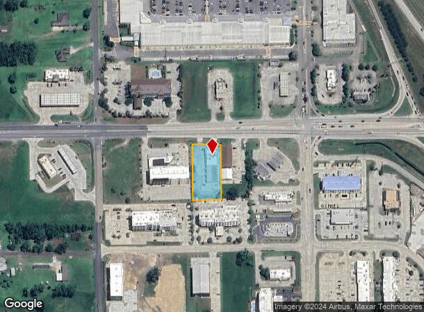  2705 W Highway 30, Gonzales, LA Parcel Map