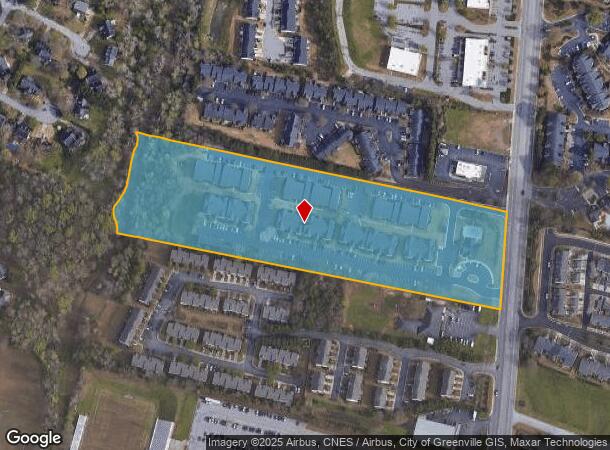 771 E Butler Rd, Mauldin, SC Parcel Map