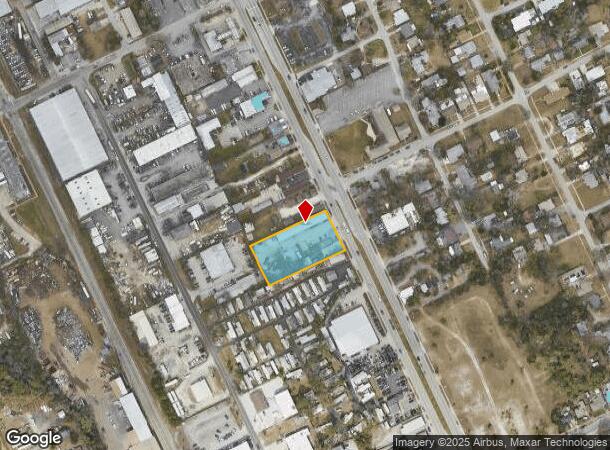  468 Ridgewood Ave, Daytona Beach, FL Parcel Map