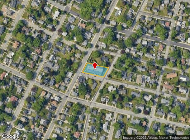  1647 Robeson St, Fall River, MA Parcel Map