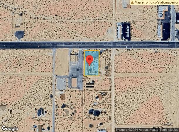  61259 29 Palms Hwy, Joshua Tree, CA Parcel Map