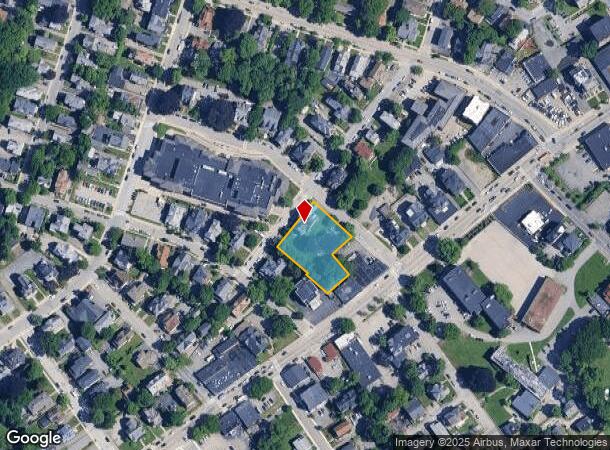  5 Claremont St, Worcester, MA Parcel Map