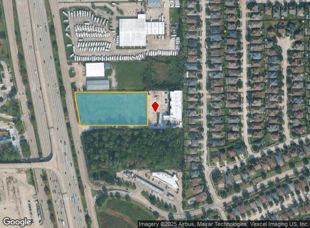  14380 North Fwy, Houston, TX Parcel Map