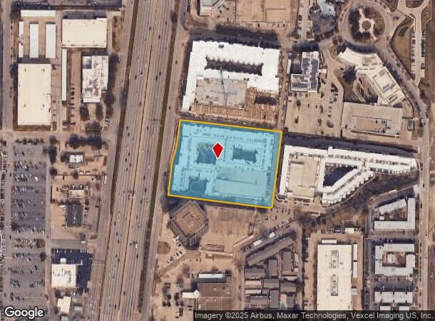10550 N Central Expy, Dallas, TX Parcel Map
