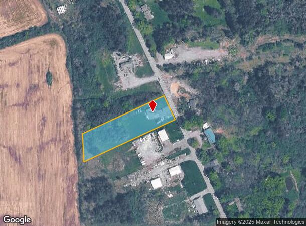 7235 Mutton Hill Rd, Auburn, NY Parcel Map