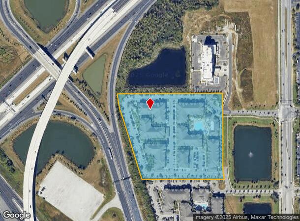 4807 Millenia Palms Dr, Orlando, FL Parcel Map
