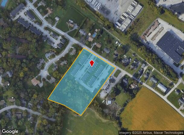 216 Dew Drop Rd, York, PA Parcel Map