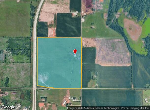 5500 N Morgan Rd, Yukon, OK Parcel Map