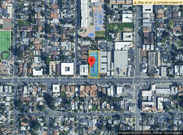  14147 Vanowen St, Van Nuys, CA Parcel Map