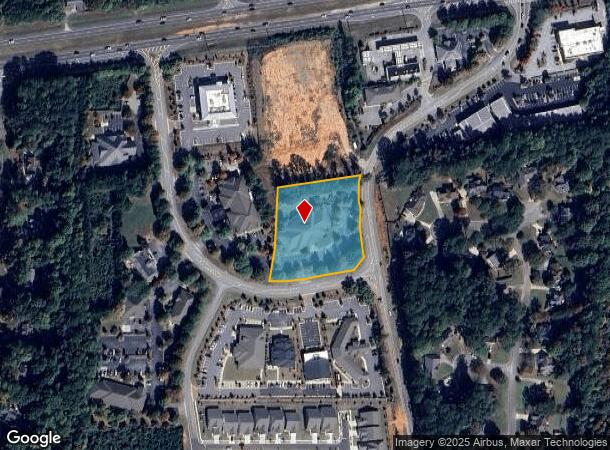  110 Oak Hill Blvd, Newnan, GA Parcel Map