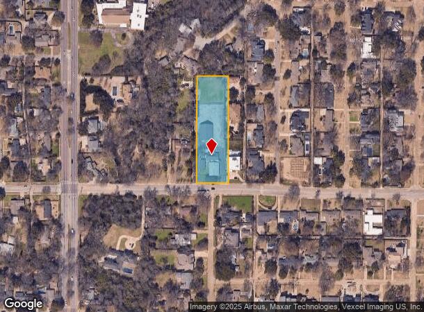 3751 Merrell Rd, Dallas, TX Parcel Map