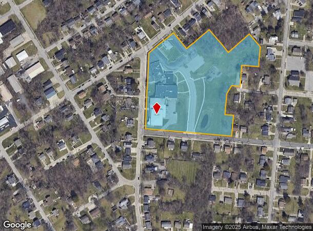 1001 Central Row Rd, Erlanger, KY Parcel Map