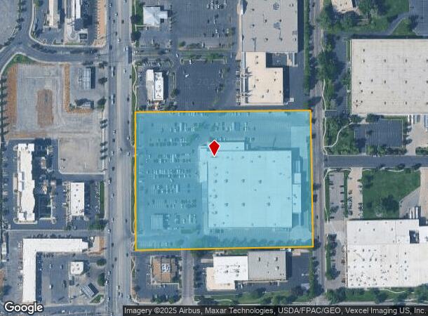 1313 S University Ave, Provo, UT Parcel Map