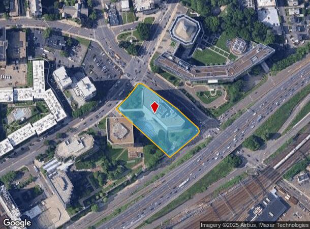 107 Elm St, Stamford, CT Parcel Map