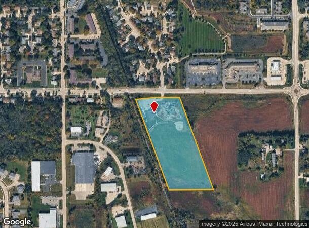 601 E Paradise Dr, West Bend, WI Parcel Map