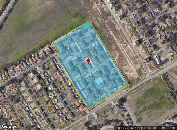 9821 Chapel Rd, Waco, TX Parcel Map