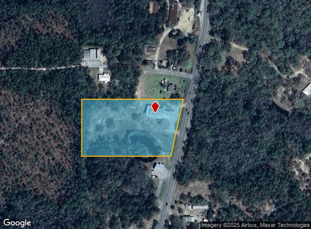  2784 Coastal Hwy, Crawfordville, FL Parcel Map