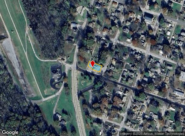  508 S Benton St, New Athens, IL Parcel Map