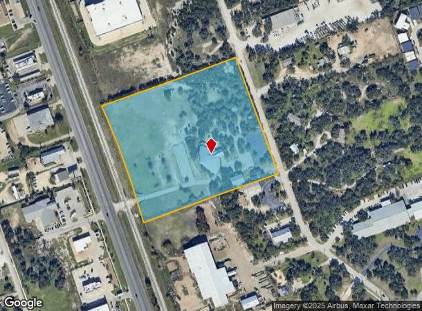 1003 Leander Dr, Leander, TX Parcel Map